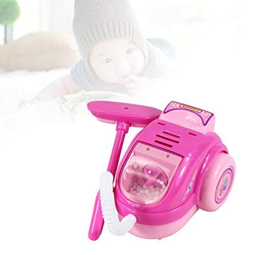 TOYANDONA 1 Pc Juego de Roles Aspiradora de Simulación Ligero Mini Plástico Eléctrico Juguetes Educativos Electrodomésticos Muebles de Juguete para Niños