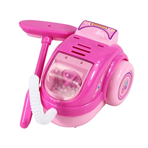TOYANDONA 1 Pc Juego de Roles Aspiradora de Simulación Ligero Mini Plástico Eléctrico Juguetes Educativos Electrodomésticos Muebles de Juguete para Niños