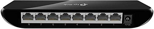 Tp-Link TL-SG1008D - Switch para equipos por satélite, color negro