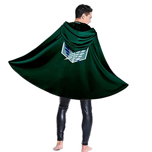 午後の紅茶 Traje de Cosplay de Anime The Wings of Freedom Aot Capa Tunica Chal Saco túnica