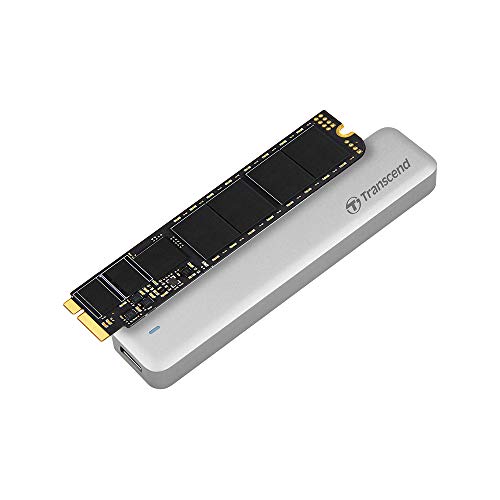 Transcend JetDrive 520 - Kit de Disco Duro sólido Interno SSD 240 GB + Carcasa USB 3.0 para MacBook Air SSD (Mid 2012)