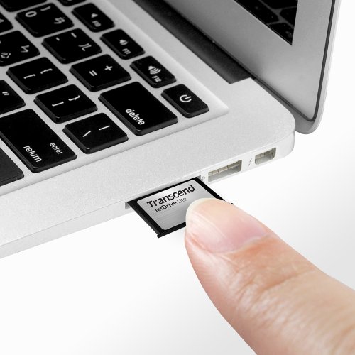 Transcend JetDrive Lite 360 - Tarjeta de expansión de memoria con flash MLC 95MB/s de 128 GB para MacBook Pro Retina 15"