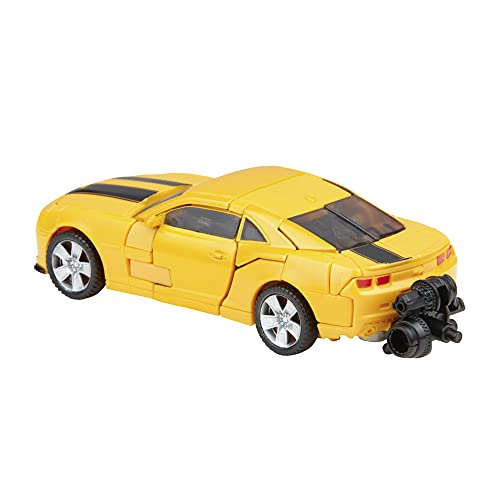 Transformers Studio Series 74 Deluxe Class The Rache Bumblebee & Sam Witwicky Figuritas a Partir de 8 años, 11 cm