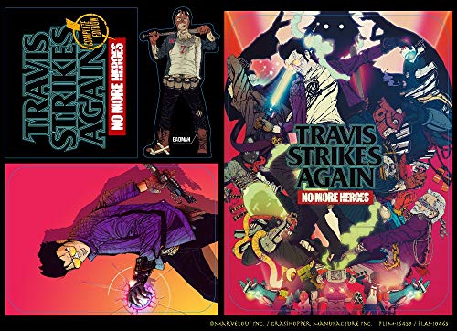 Travis Strikes Again: No More Heroes Complete Edition (【特典】オリジナルステッカー 同梱) 【Amazon.co.jp限定】オリジナルデジタル壁紙(PC・スマホ) 配信 - PS4