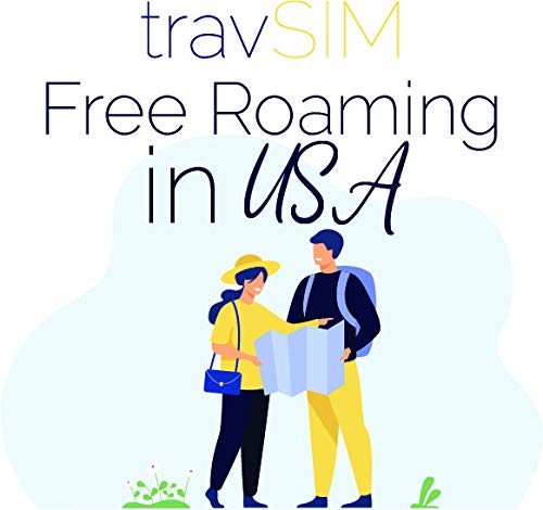 travSIM - Tarjeta SIM Prepaga T-Mobile para EE. UU. - Datos De Internet Móvil De 50 GB, Llamadas Y Textos Ilimitados para Los Estados Unidos - Se Permite La Conexión - 4G LTE por 30 Días
