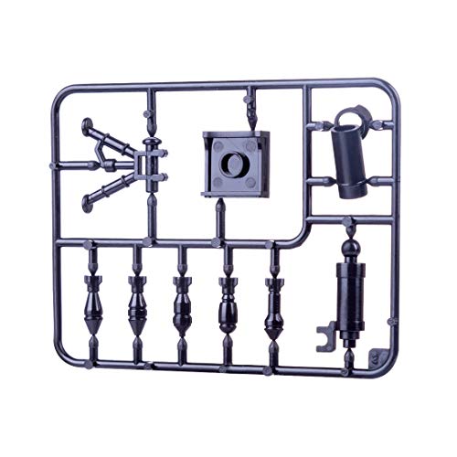 TRCS Juego de armas militares para minicaballeros, figuras de soldados, policía SWAT, WW2, escena militar de batalla, compatible con Lego