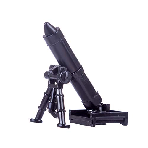 TRCS Juego de armas militares para minicaballeros, figuras de soldados, policía SWAT, WW2, escena militar de batalla, compatible con Lego