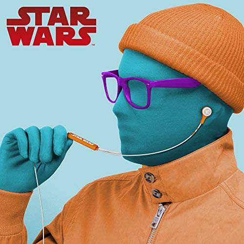 Tribe Star Wars - Auriculares in-ear con cable y micrófono I In-Ear estéreo para para Iphone, Android, Movil, PS4, XBOX, PC, Computador - diseño BB8