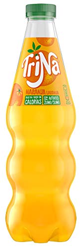 Trina Bebida Sin Gas de Naranja, Refresco Bajo en Calorías - Botella 1,5L