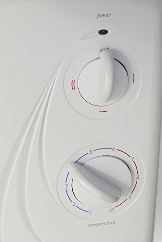 Triton Seville - Ducha eléctrica (7,5 kW), color blanco