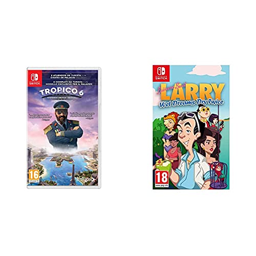 Tropico 6 Switch IT/ESP + Kalypso Leisure Suit Larry - Wet Dreams Dry Twice - Switch