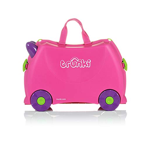 Trunki Maleta niña correpasillos y equipaje de mano infantil: Trixie (Rosa)
