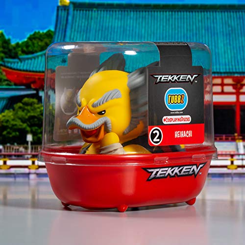 TUBBZ Pato de baño Coleccionable - Figura Tekken - Figura Heihachi Mishima - Figura Coleccionable Tekken - Producto con Licencia Oficial (5056280418795)