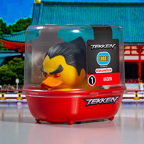 TUBBZ Pato de baño Coleccionable - Figura Tekken - Figura Kazuya - Figura Coleccionable Tekken - Producto con Licencia Oficial (NS2546)