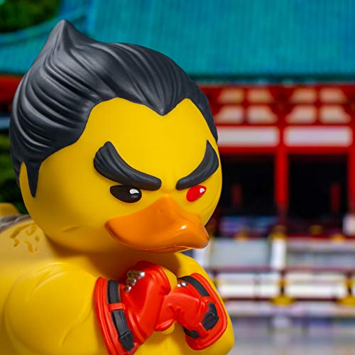 TUBBZ Pato de baño Coleccionable - Figura Tekken - Figura Kazuya - Figura Coleccionable Tekken - Producto con Licencia Oficial (NS2546)
