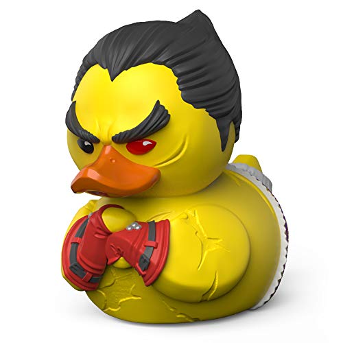 TUBBZ Pato de baño Coleccionable - Figura Tekken - Figura Kazuya - Figura Coleccionable Tekken - Producto con Licencia Oficial (NS2546)