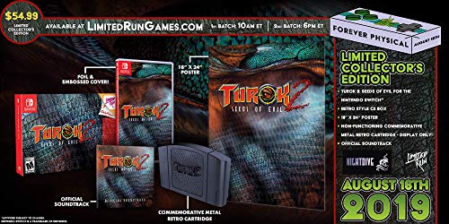 Turok 2 : Seeds of Evil - Classic Collector Edition - Limited Run (2500 copies) - Nintendo Switch