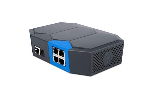 Turris Shield | firewall de hardware, actualizaciones automáticas, servidor VPN, cliente VPN, fácil configuración, CPU 1 GHz de doble núcleo, 1 × GWAN, 4 × GLAN, RAM 512 MB DDR3
