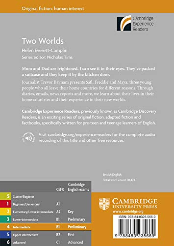 Two Worlds. Level 4 Intermediate. B1. Cambridge Experience Readers. (Cambridge Discovery Readers, Intermediate, Level 4)