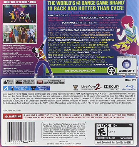Ubisoft Just Dance 3, PS3 - Juego (PS3, PS3)