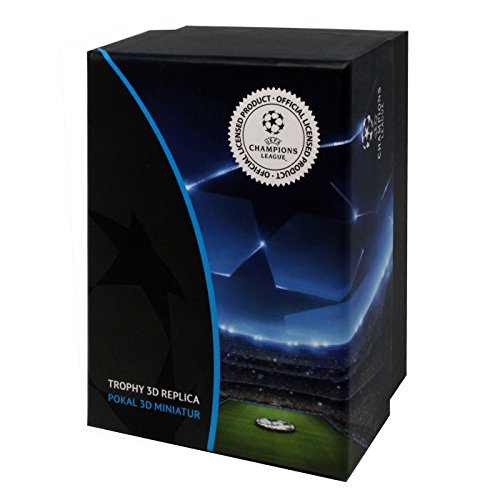 UEFA  pokalreplika cl 70 mm en el Pedestal de Madera, Plata, cl-70-hp,