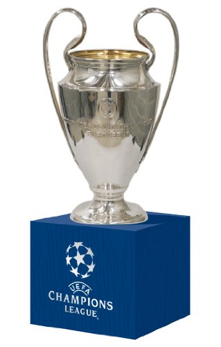 UEFA  pokalreplika cl 70 mm en el Pedestal de Madera, Plata, cl-70-hp,