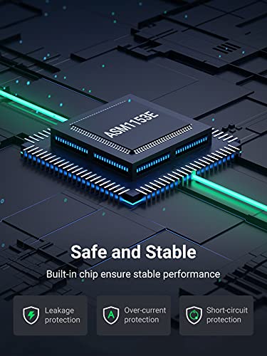 UGREEN Adaptador SATA a USB 3.0, Cable SATA III USB con UASP Cable SATA 3 para 2,5" Discos Duros HDD SDD, Soporta S.M.A.R.T, Trim, Compatible con PC, PS5, PS4, Xbox X/S, Xbox One, 12 TB MAX