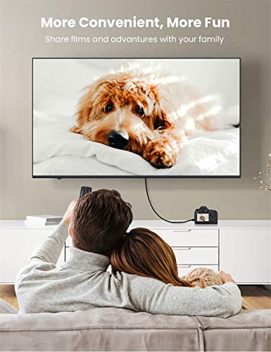 UGREEN Cable USB Micro B para Disco Duro Externo, Cable USB 3.0 Micro B 5Gbps Compatible con Galaxy Note 3/S5, Disco Duro Toshiba Canvio Basic, Seagate Backup, Maxtor M3, WD My Passport, (1 Metro)