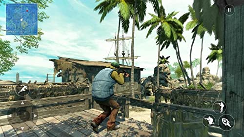 Última supervivencia tiroteo Fuego campo de batalla - FPS campo de batalla Battle Royale de Guerra del Ejército de EE.UU. Comando Guerra Mundial