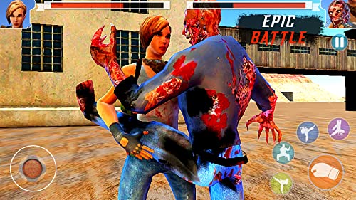 Ultimate Zombie Fight Girl Dead City Survival Hunting 3d Juego Gratis