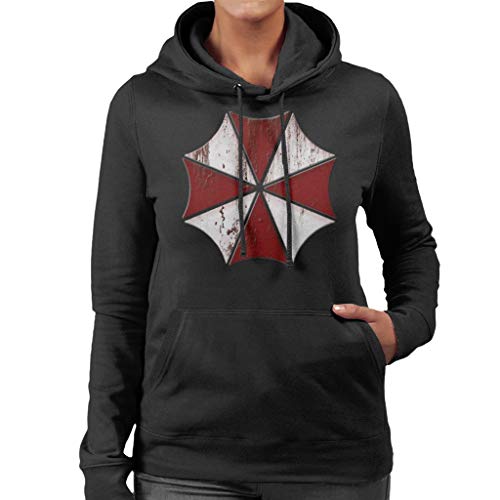 Umbrella Corp Bloody Logo Resident Evil Women's Hooded Sweatshirt