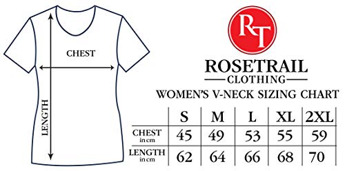 Umbrella Corps Logo Camiseta Blanca con Cuello en V para Mujer Size M