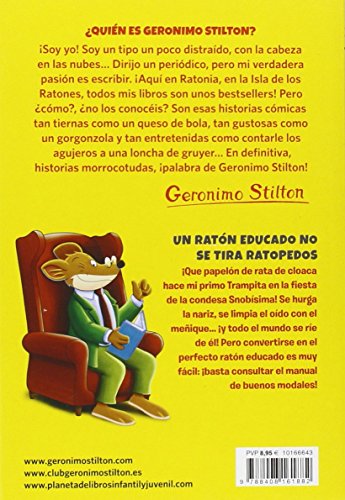 Un ratón educado no se tira ratopedos: Geronimo Stilton 20