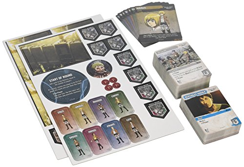 Unbekannt 'Crypt ozoic Entretenimiento cry02186 – de Tablero Attack On Titan Deck Building Game