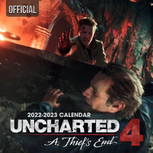 Uncharted 4 A Thief's End: OFFICIAL 2022 Calendar - Video Game calendar 2022 - Uncharted 4 A Thief's End -18 monthly 2022-2023 Calendar - Planner ... games Kalendar Calendario Calendrier). 4