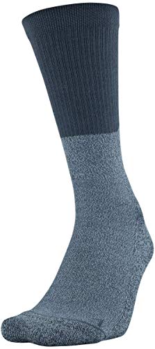 Under Armour Phenom 5.0 Solid Crew Socks, 3-Pair, Ash Grey Assorted, Shoe Size: Mens 4-8, Womens 6-9