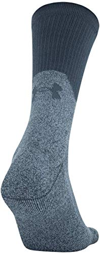 Under Armour Phenom 5.0 Solid Crew Socks, 3-Pair, Ash Grey Assorted, Shoe Size: Mens 4-8, Womens 6-9