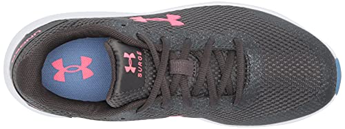 Under Armour Ua Gs Surge 2 Zapatillas para correr de carretera para Unisex Niños, Gris (Jet Gray / White / Cerise), 39 EU