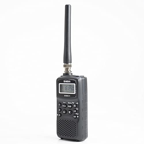 Uniden EZI-33XLT+ Plus Escáner de Radio portátil de Banda aeronáutica