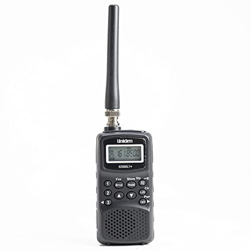 Uniden EZI-33XLT+ Plus Escáner de Radio portátil de Banda aeronáutica