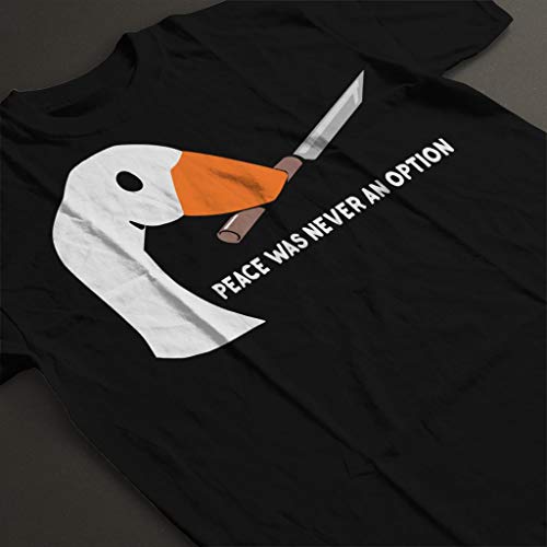 Untitled Goose Game Peace Was Never An Option Meme Kid's T-Shirt