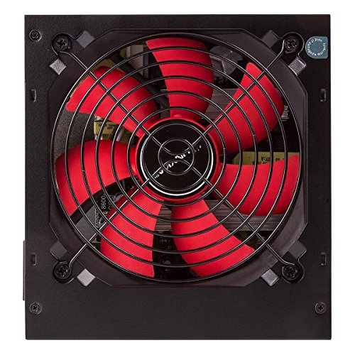 Unykach 52035 600w ATX Negro, Rojo Unidad de - Fuente de alimentación (600 w, 12v,+3.3v,+5v,+5vsb,12v, 28 a, 30 a, 28 a, 0,5 a).