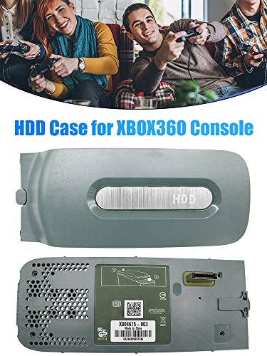 UOGAR Consola de Juegos con Caja de Disco Duro Reemplazo de la Carcasa de la Caja SATA HDD de 2,5 Pulgadas para la Consola XBOX360