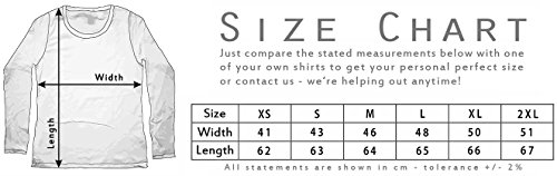 Urban Backwoods Transgender Symbol Women T-Shirt Mujer Camiseta de Manga Larga Negro Talla L