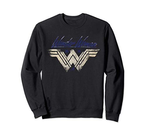 US DCEU Wonder Woman +Logo Watermark 01 Sudadera