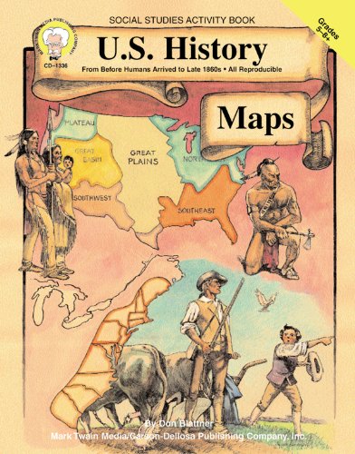 U.S. History Maps, Grades 5 - 8