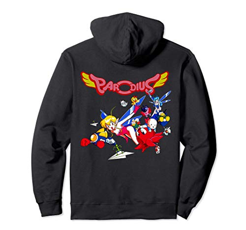 US Konami Parodius Box Art 01 Sudadera con Capucha