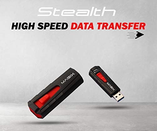 USB 3.1 Flash Drive - MAGIX Stealth - Super Speed Up to 100 MB/s (64 GB)