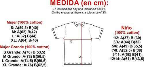 UZ Design Camiseta Freddie Mercury Mujer Chica Niña Don't Stop Me Now Grupos de Rock, Niño 7-8 Años
