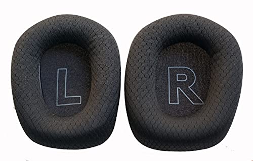 V-MOTA Almohadillas compatibles con Logitech G733 Lightspeed KDA Stereo PC Xbox PS4 Gaming Headphones,Cojines de repuesto piezas de reparación (negro)